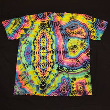 Load image into Gallery viewer, XL. Tie dye shirt. Diamond fusion/geode combo tee.
