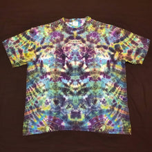 Load image into Gallery viewer, 2XL. Tie dye shirt. Psychedelic profile tee.
