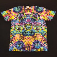 Load image into Gallery viewer, Large. Tie dye shirt. Psychedelic profile tee.
