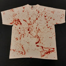 Load image into Gallery viewer, 2XL. Redrum blood splatter tee.

