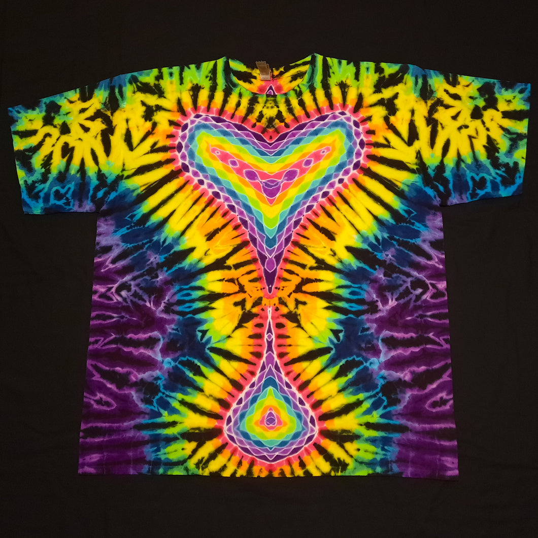 2XL. Liquid love/diamond combo tee.