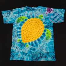 Load image into Gallery viewer, Large. Sea turtle/jellyfish combo tee.
