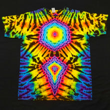 Load image into Gallery viewer, Medium. Geometric mandalas tee.
