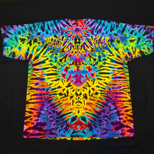 3XL. Psychedelic profile tee.