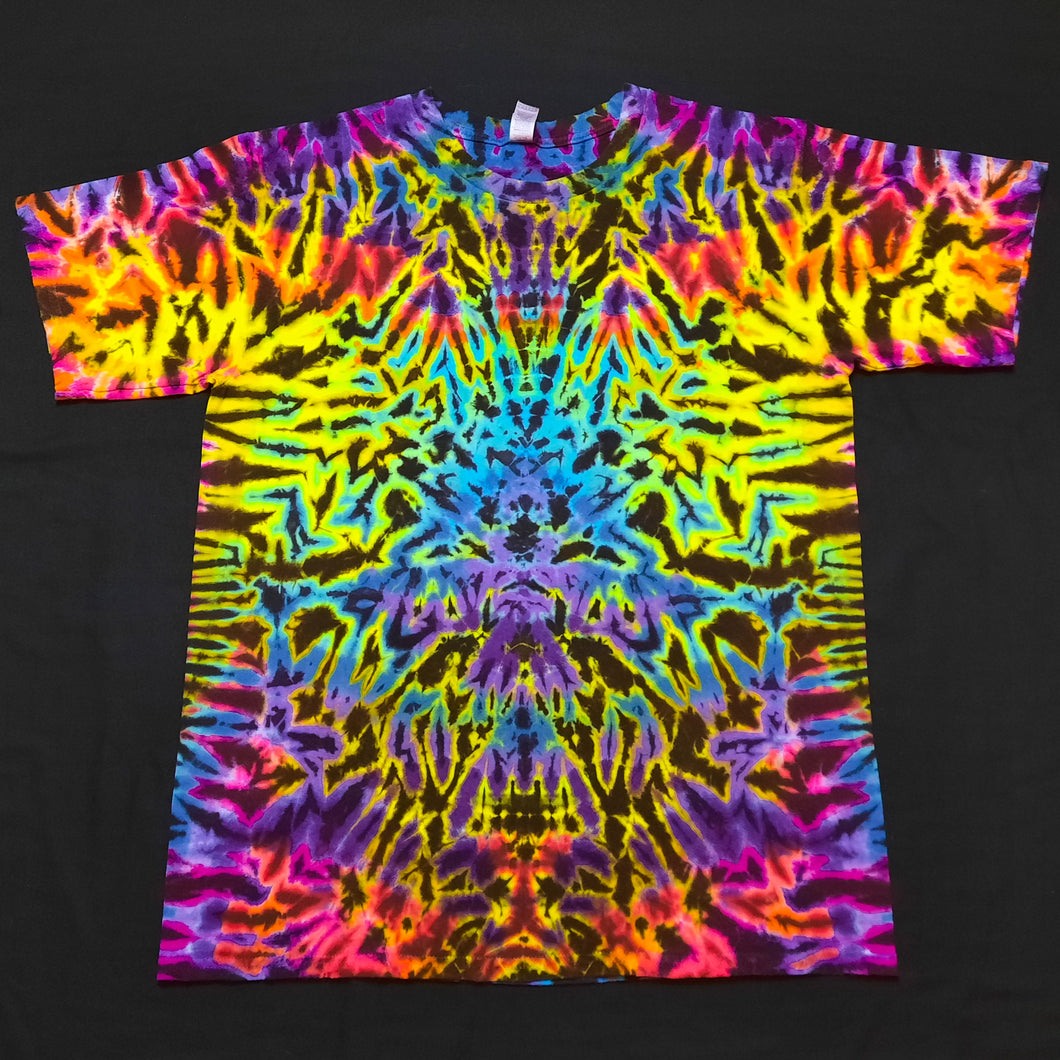 Large. Psychedelic profile tee.