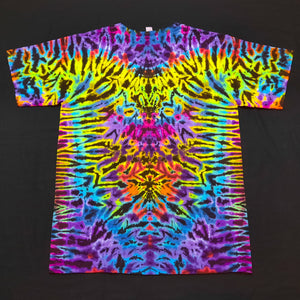 Large. Psychedelic profile tee.