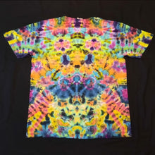 Load image into Gallery viewer, Large. Tie dye shirt. Psychedelic profile tee.

