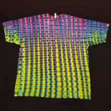 Load image into Gallery viewer, 2XL. Tie dye shirt. Experimental pleat tee.
