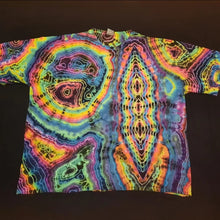 Load image into Gallery viewer, 4XL. Tie dye shirt. Diamond fusion/ geode combo tee.
