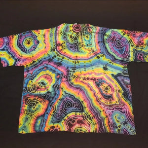 4XL. Tie dye shirt. Diamond fusion/ geode combo tee.