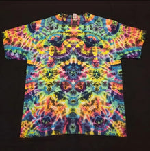 Load image into Gallery viewer, 2XL. Tie dye shirt. Psychedelic profile tee.
