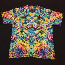 Load image into Gallery viewer, 2XL. Tie dye shirt. Psychedelic profile tee.
