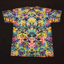 Load image into Gallery viewer, XL. Tie dye shirt. Psychedelic profile tee.

