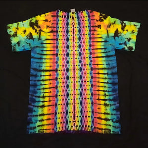 Small. Tie dye shirt. Mandala/spine combo tee.