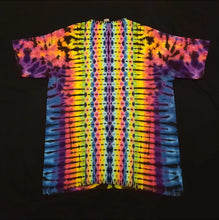 Load image into Gallery viewer, Large. Tie dye shirt. Diamond fusion with spine tee.
