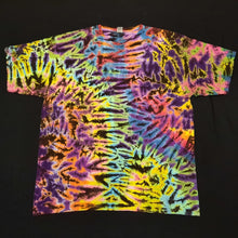 Load image into Gallery viewer, 2XL. Tie dye shirt. High contrast scrunch tee.
