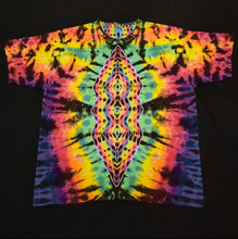 Load image into Gallery viewer, 2XL. Tie dye shirt. Diamond fusion with spine tee.
