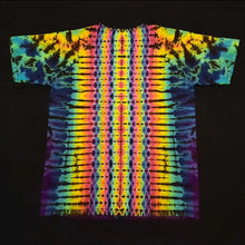 Load image into Gallery viewer, Large. Tie dye shirt. Mandala with spine tee.

