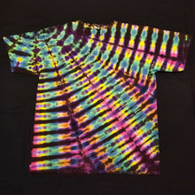 Load image into Gallery viewer, XL. Tie dye shirt. High contrast radiowave tee.
