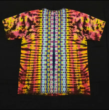Load image into Gallery viewer, XL. Tie dye shirt. Mandala with spine tee.
