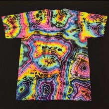 Load image into Gallery viewer, Large. Tie dye shirt. Diamond fusion/geode combo tee.
