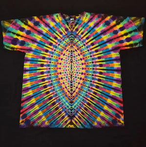 2XL. Tie dye shirt. Third eye tee.