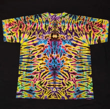 Load image into Gallery viewer, 2XL. Psychedelic scrunch tee.
