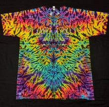 Load image into Gallery viewer, XL. Psychedelic scrunch tee.

