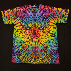 Large. Psychedelic scrunch tee.