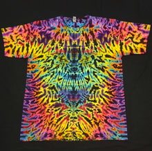 Load image into Gallery viewer, XL. Psychedelic scrunch tee.
