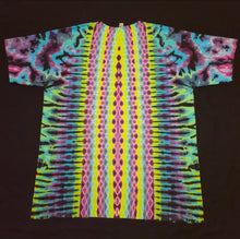 Load image into Gallery viewer, XL. Mandala/diamond combo with spine tee.
