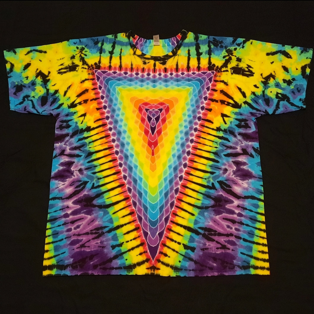 2XL. Triangle combo tee.